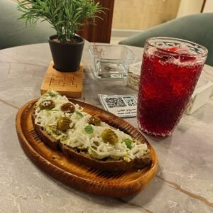 شريحة ساوردو بجبنة البيستو